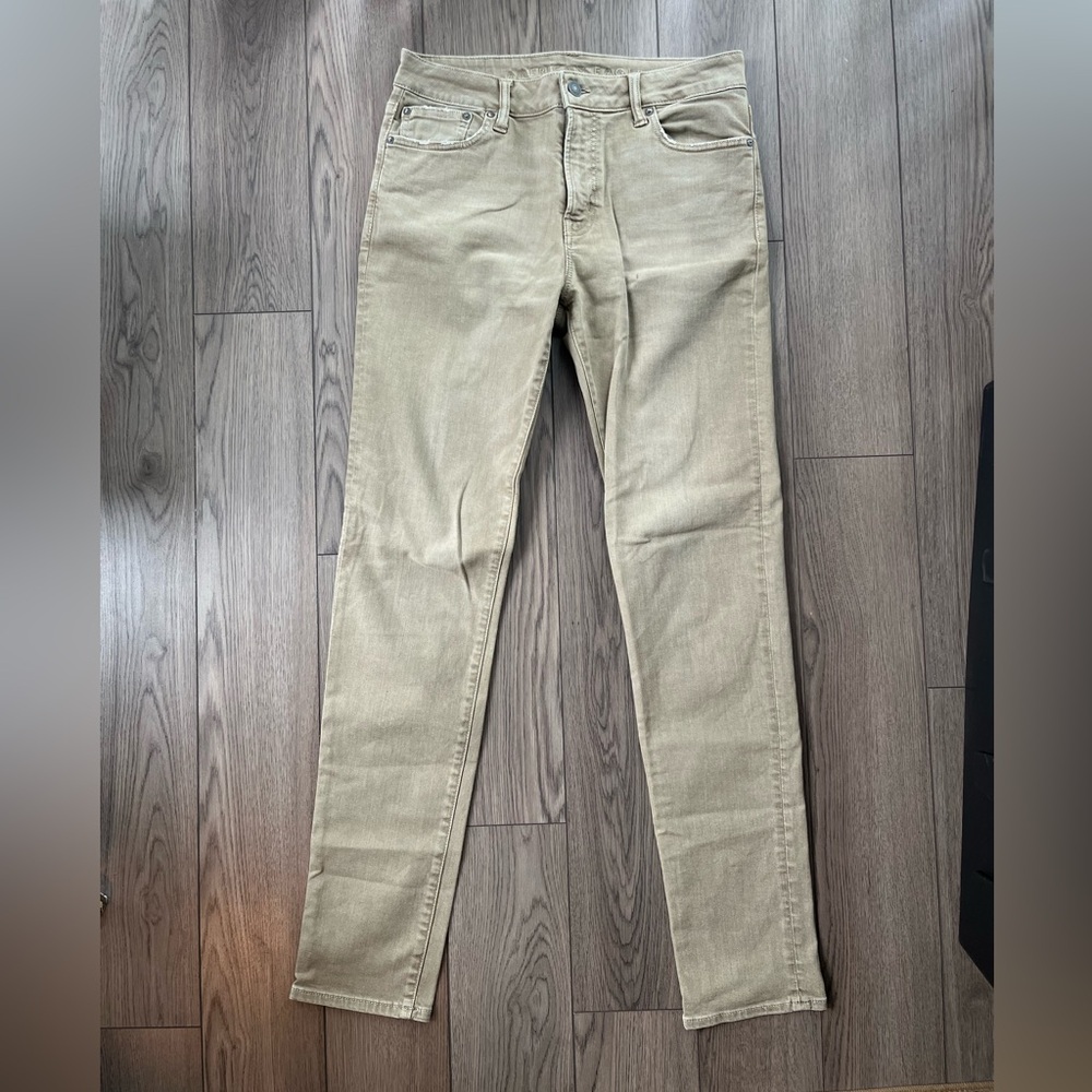 American Eagle Tan Khaki Jeans 32x34